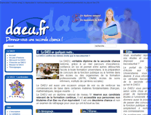 Tablet Screenshot of daeu.fr